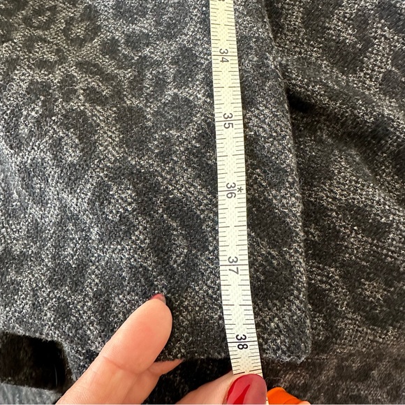 R13 Leopard Coat With Attached Hoodie Size Small - Picture 6 of 8